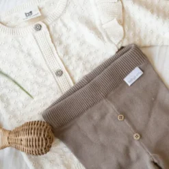 Baby's Only Miracle Ruffle Vestje - Mt. 62 - Warm Linen