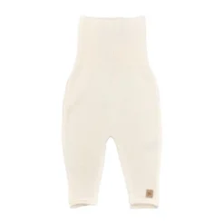 Bamboom Knitted Broekje Wit 3 Mnd