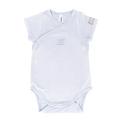 Bamboom Overslag Romper - Blauw - 1 Mnd