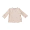 Bamboom T-Shirt Met Overslag - Lange Mouw - 1 Mnd - Olives