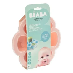 Beaba Multi Porties Opbergbakjes 6 x 150 ml Roze
