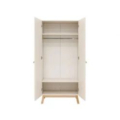 Bopita Babykamer Lines - Dune / Naturel | Ledikant 60 x 120 cm + Commode