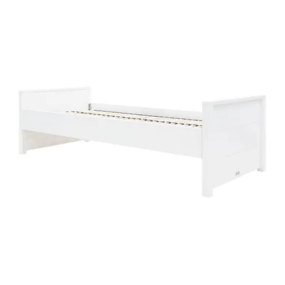 Bopita Bobby Bed 90x200 cm met Laag Hoofdeinde - Wit