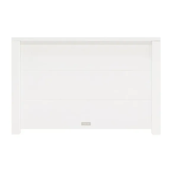 Bopita Bobby Bed 90x200 cm met Laag Hoofdeinde - Wit