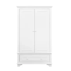 Bopita Charlotte Babykamer Wit | Bed 70 x 140 cm + Commode