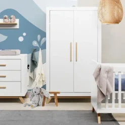 Bopita Fenna Babybed Wit / Naturel 60 x 120 cm