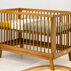 Bopita Kaleo Ledikant - 60 x 120 cm - Dune / Rose Wood