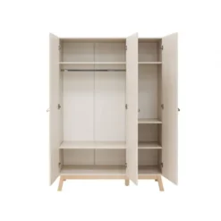 Bopita Kinderkamer Lines - Dune / Naturel | Bed 90 x 200 cm + Bedplankje