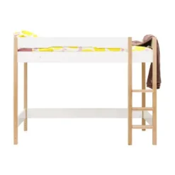 Bopita Lucas Bed - 90 x 200 cm - Wit / Naturel