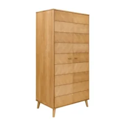 Bopita Manou Babykamer Vintage | Bed 60 x 120 cm + Commode + Kast 2 Deur