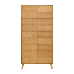Bopita Manou Babykamer Vintage | Bed 60 x 120 cm + Commode + Kast 2 Deur