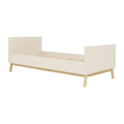 Bopita Saba Tienerkamer - Dune / Naturel - Bed 90x200 cm + Nachtkastje