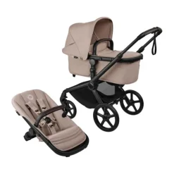 Bugaboo Fox 5 Renew Kinderwagen 4-in-1 - Newborn Bundel - Black / Deep Indigo