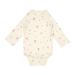 Cam Cam Copenhagen Overslagromper Lange Mouw - Milla - Maat 50 - Bows