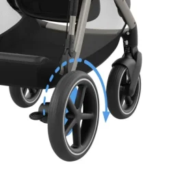 Cybex E-Gazelle S Duowagen - Taupe - Almond Beige / Beige