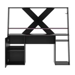 Diagone Axyon Gamer Bureau - Zwart