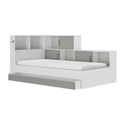 Diagone Erwan Opbergbed - 90x200 cm - Artisan Eiken