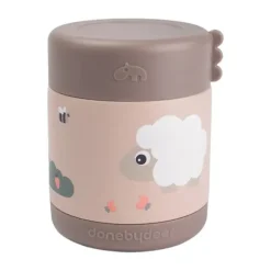 Done By Deer Food Jar - Tiny Farm - Blue