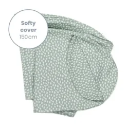 Doomoo Softy Cloudy Voedingskussenhoes Kaki