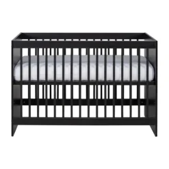 Europe Baby Nova Babybed Zwart 60 x 120 cm