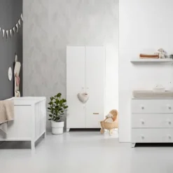 Europe Baby Sarah Babybed Wit 70 x 140 cm