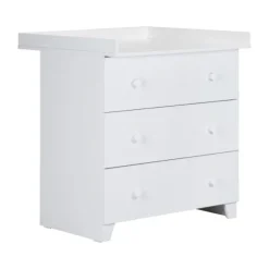 Europe Baby Sarah Babykamer Wit | Bed 70 x 140 cm + Commode