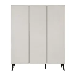 Europe Baby Sterre Babykamer Oatmeal / Zwart | Bed 60 x 120 cm + Commode