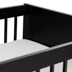 Europe Baby Vittoria III Babykamer Zwart | Bed 70 x 140 cm + Commode
