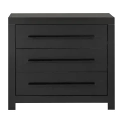 Europe Baby Vittoria III Babykamer Zwart | Bed 70 x 140 cm + Commode