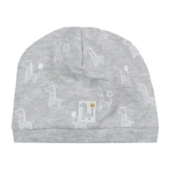 Feetje Giraffe Muts Grijs Melange