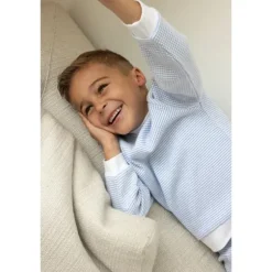 Feetje Wafel Pyjama - Mt. 56 - Blue