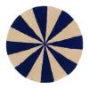 Ferm Living Arch Small Vloerkleed Blue / Off White