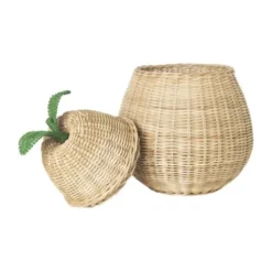 Ferm Living Pear Braides Opbergmand Large Natural