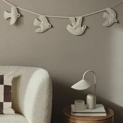 Ferm Living Swif Bird Slinger - Gebroken Wit