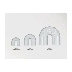 Ferm Living Vuelta Lamp - White