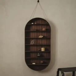 Ferm Living Wandrek Ovaal - Oiled Oak