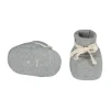 Gray Label Slofjes - 6-12 Mnd - Grey / Melange