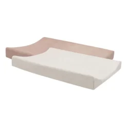 Jollein Aankleedkussenhoes Badstof 50x70cm – 2 Stuks