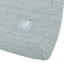 Jollein Deken - 75 x 100 cm - Hydrofiel - Jacquard Biscuit GOTS