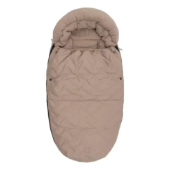 Jollein Voetenzak Buggy/Kinderwagen - Embossed - Milky Coffee