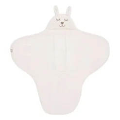Jollein Wikkeldeken - Milky Coffee - Bunny Cloudy Rib