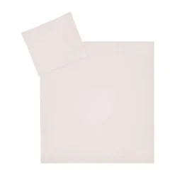 Julius Zöllner Dekbedovertrekset - Uni Red Earth - 80x80 cm + 35x40 cm