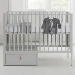 Kidsmill Amy Babybed 60 x 120 cm incl. Ladeblok