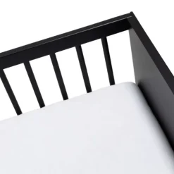 Kidsmill Boutique Babybed Zwart Mat 60 x 120 cm