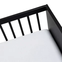 Kidsmill Boutique Babybed Zwart / Brass 60 x 120 cm