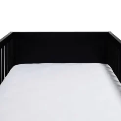 Kidsmill Boutique Babykamer Zwart / Brass | Bed 60 x 120 cm + Commode + Kast 2-Deurs