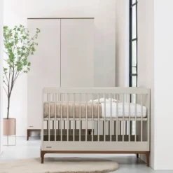 Kidsmill Intense Ledikant - 70 x 140 cm - Oatmeal/Walnoot