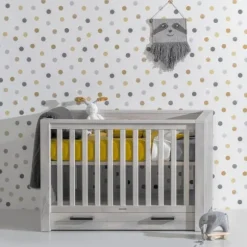 Kidsmill Sem Nautic Babykamer Grijs | Bed 60 x 120 cm + Commode
