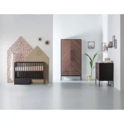 Kidsmill Vince Commode Breed Black / Oak