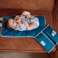KipKep Napper Verschoonmatje Denim Blue